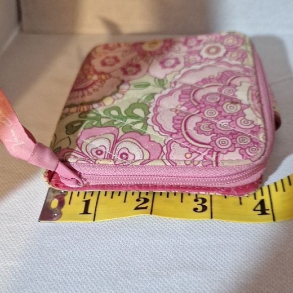 Vera Bradley Floral Pink Wallet - Picture 9 of 9
